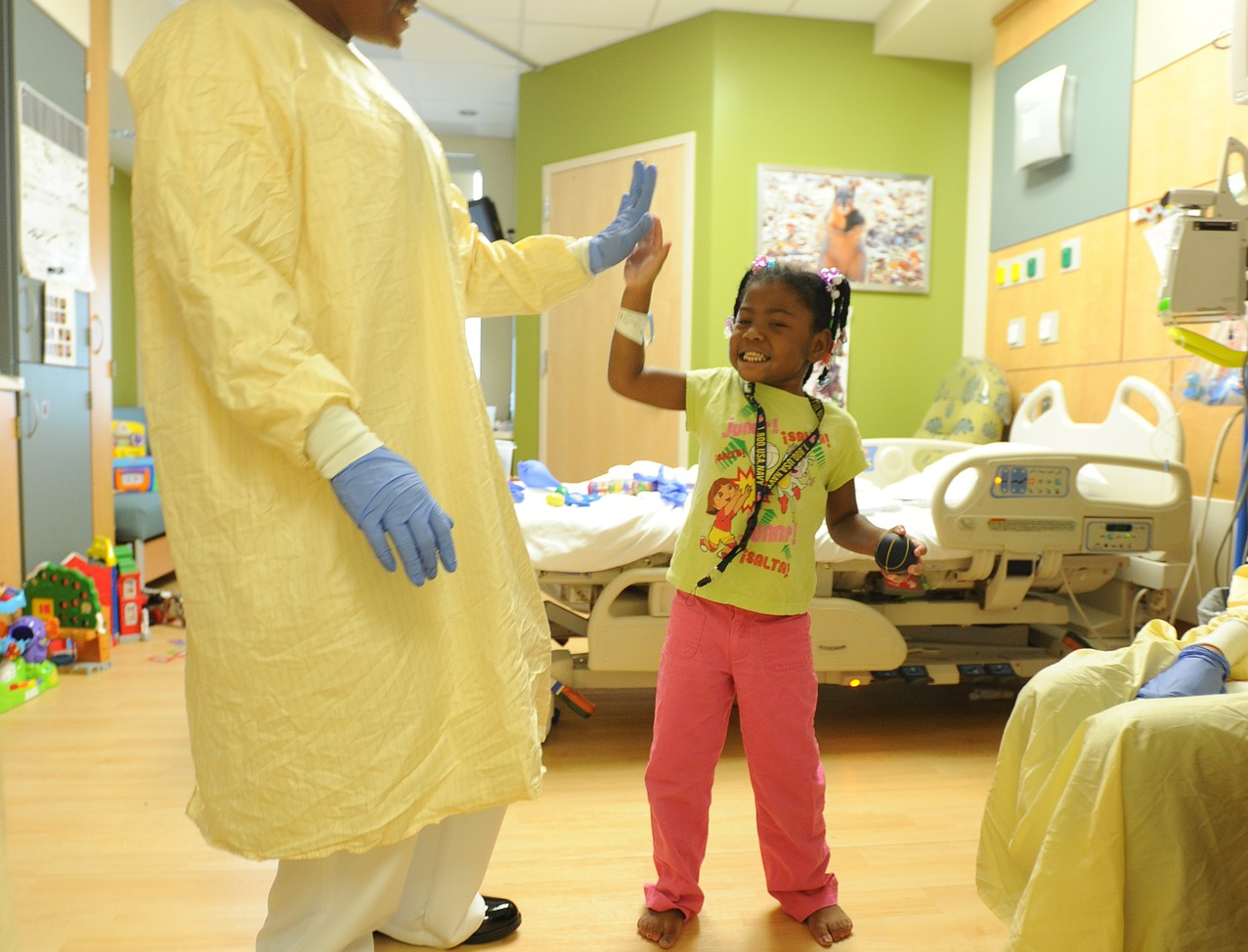 childrens hospital room